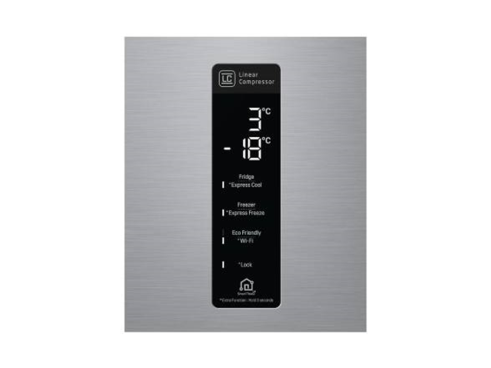 FRIGORIFERO COMBINATO LG GBF567PZC, 2 Porte, L 70.5 cm, No Frost, Capacità netta totale 461 l, Rumorosità: 41 dB(A), LAN wireless, Dispenser ghiaccio, 2 ripiani, Dimensioni: L 70,5 cm A 1850 mm P 74 cm, Platino, Argento, Classe E