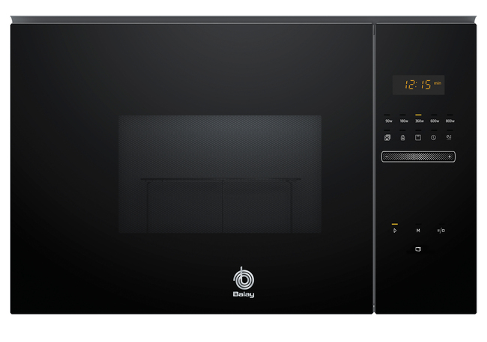 Microondas integrable - Balay 3CG5172N2 - Horno Microondas Con Grill 20 Litros Negro Balay, 1,270 W, 5 niveles potencia, 20 l, Negro