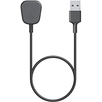 FITBIT Charge 3, Retail Charging Cable, Ladekabel, 1,0 mm, schwarz