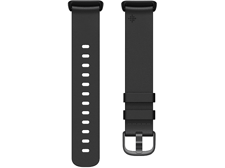 FITBIT Charge schwarz Lederband, 5, Ersatzarmband, Charge 5 Fitbit