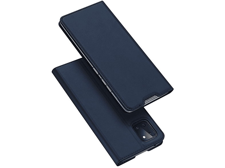DUX Tasche, Bookcover, Buch S23 DUCIS Galaxy Samsung, Plus Blau (S916B),