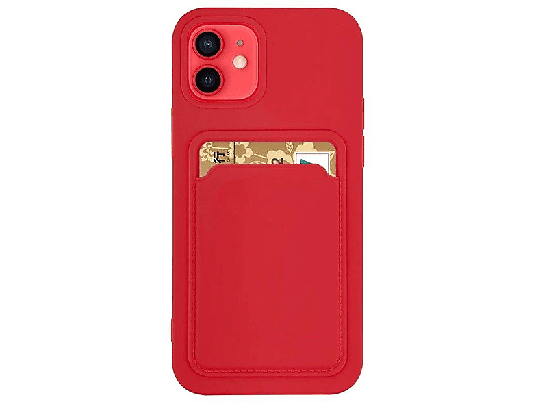 Samsung, Backcover, COFI Schutzhülle, Rot Card Galaxy Case A04s,