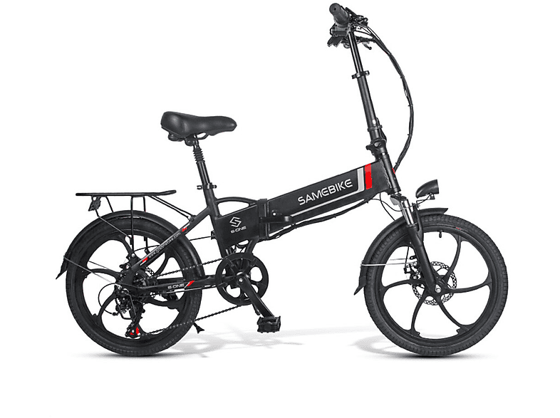 SAMEBIKE 20LVX-II Urbanbike (Laufradgröße: 20 Zoll, Unisex-Rad, Schwarz)