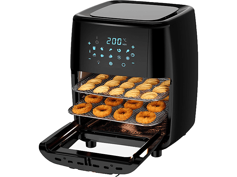 BRIGHTAKE HOU-05 Heißluftfritteuse 1700 Watt Schwarz | SATURN