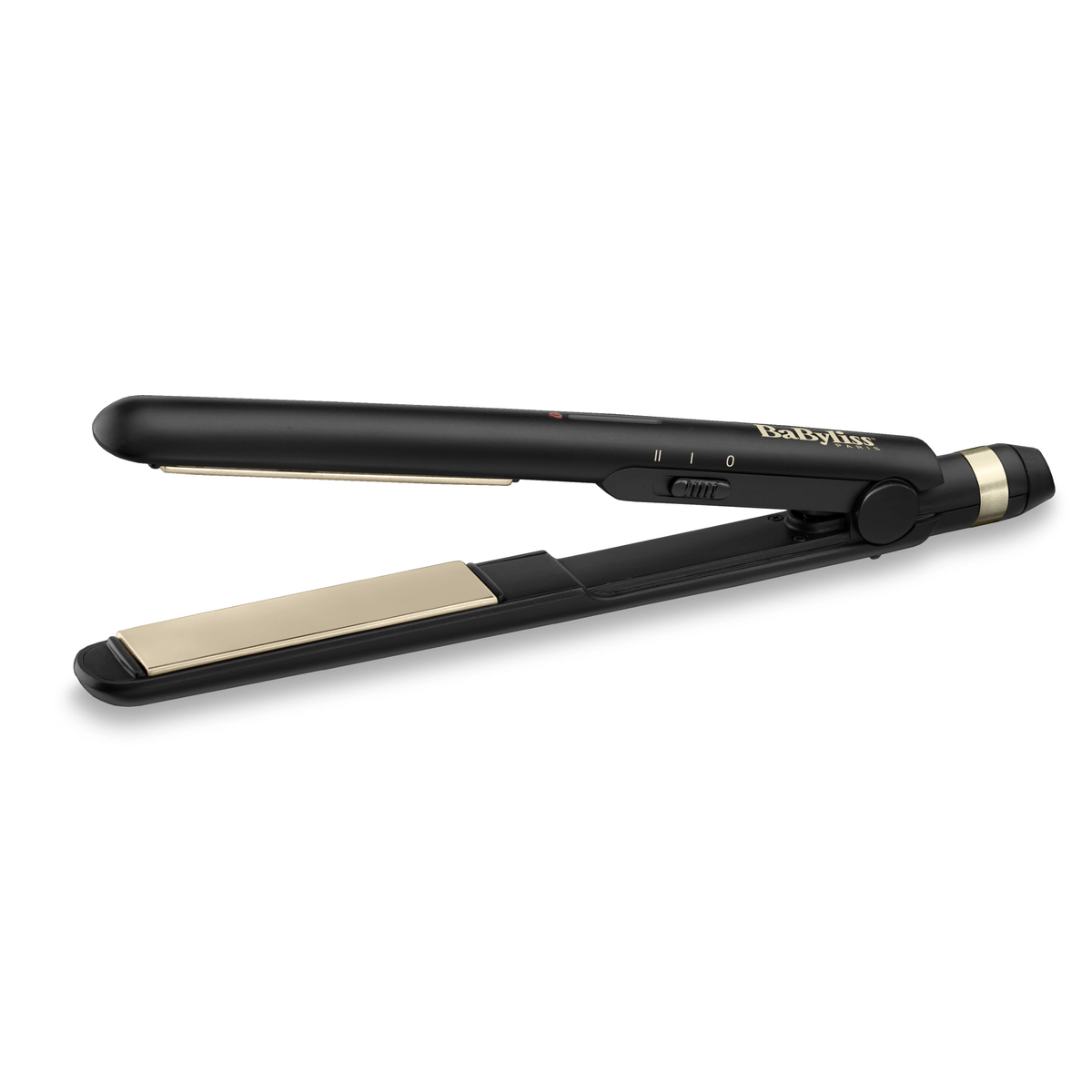 Plancha de pelo - ST089E BABYLISS, Cerámica, 220 V, 230 °C, Negro