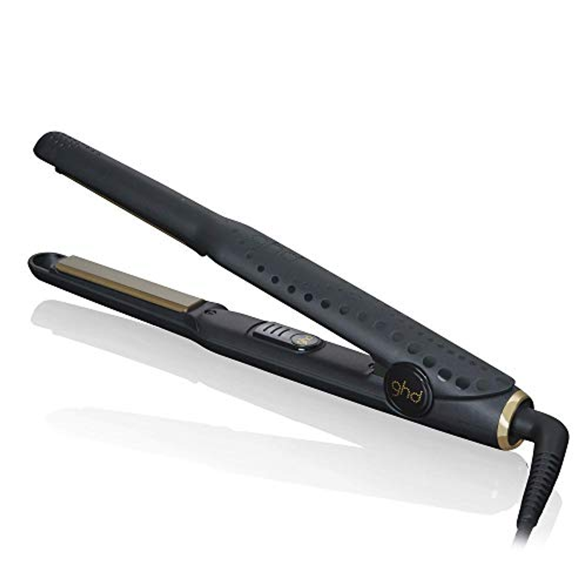 Plancha de pelo - CD-5060034523550 GHD, Cerámica, 220 V, 185 °C, Negro