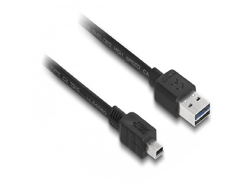 DELOCK 83362 USB Kabel, Schwarz