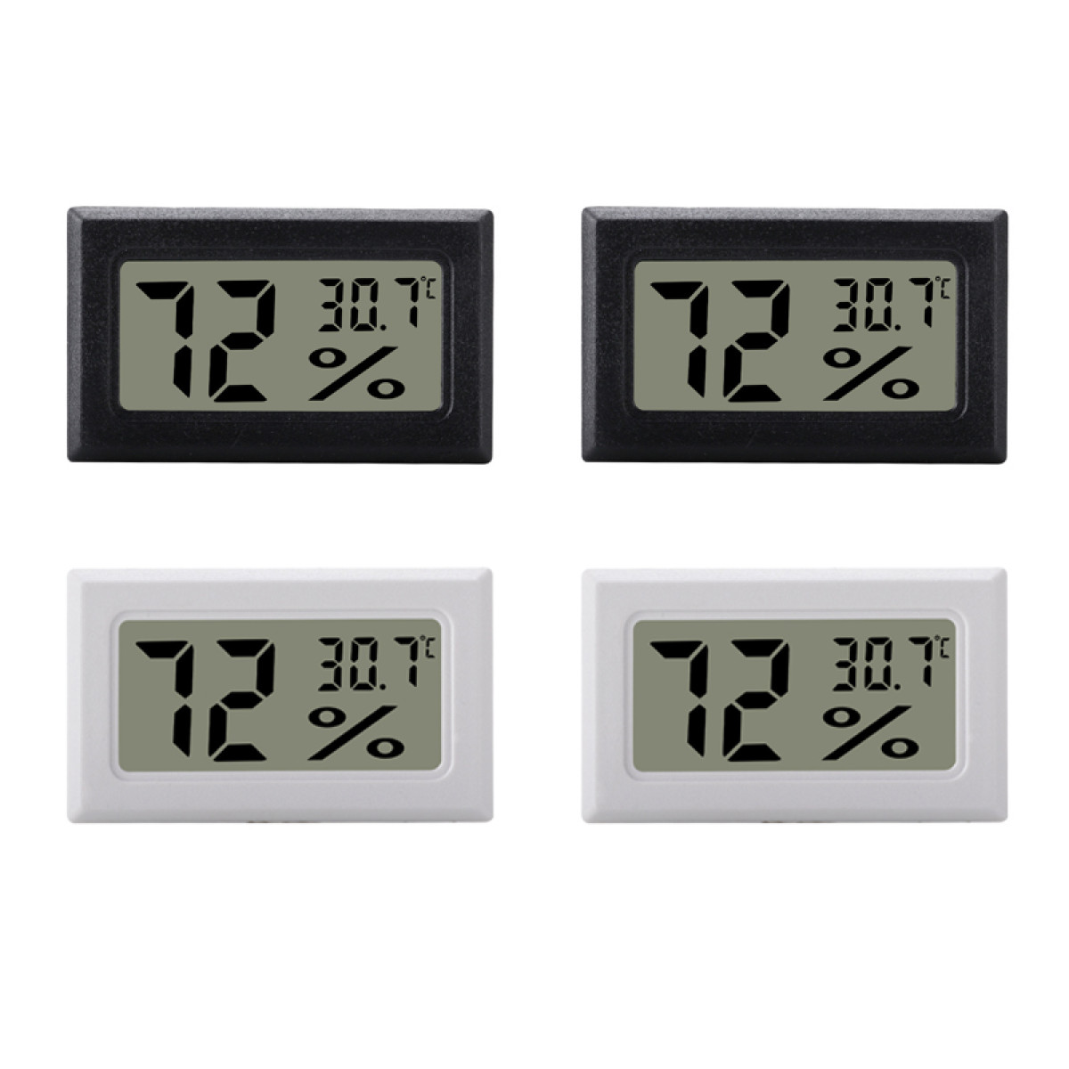 INF Mini-Digital-Hygrometer/Thermometer Wetterstation
