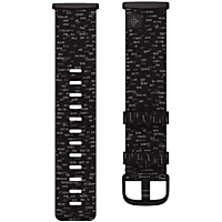 FITBIT Versa 3/ Sense Woven, Smartwatch Armband, Fitbit, Versa 3 / Sense, schwarz