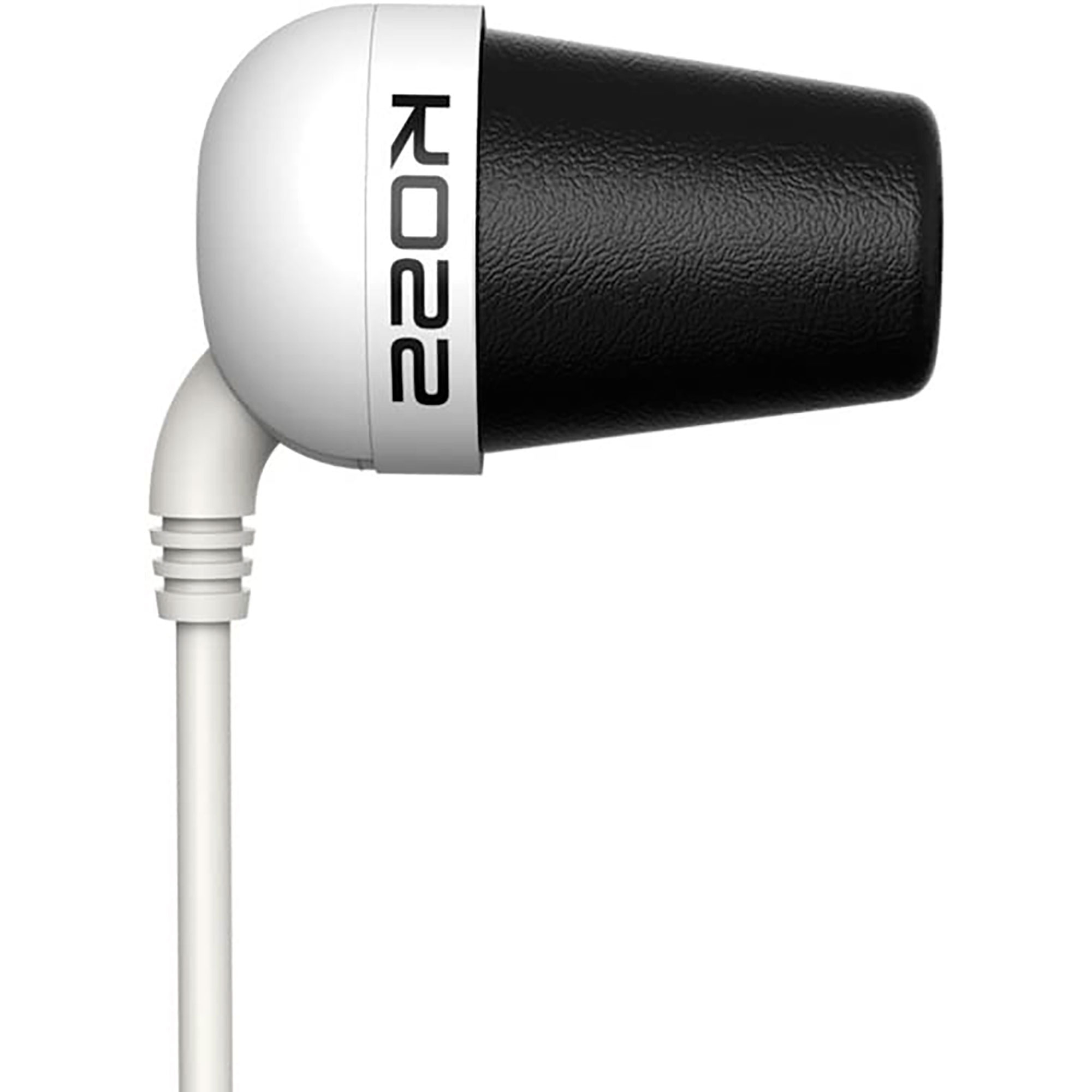 The KOSS Kopfhörer Plug, Weiß In-ear