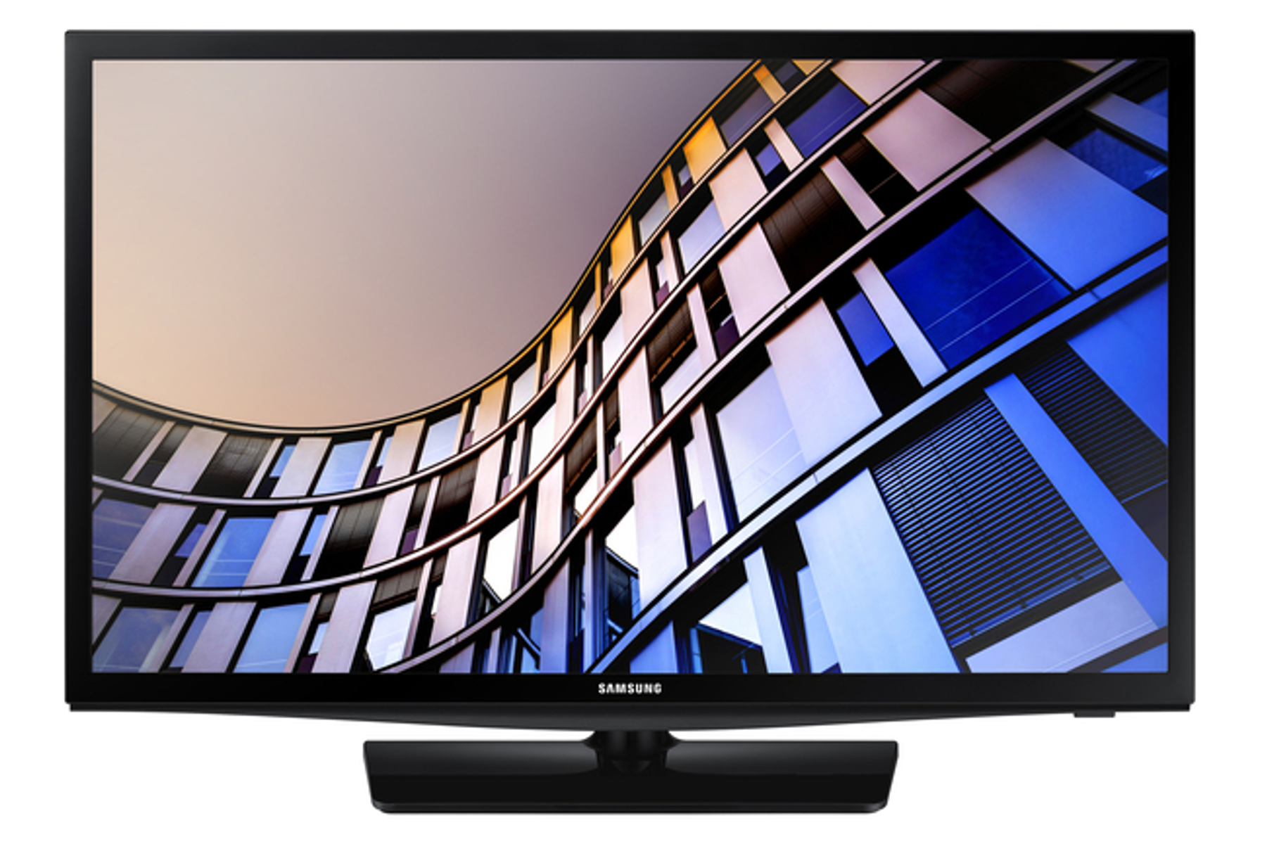 Televisor - Samsung Ue24n4305 Televisor Smart Tv 24'' Hd Hdr SAMSUNG, HD+, No disponible, DVB-T2 (H.265)Sí, Negro