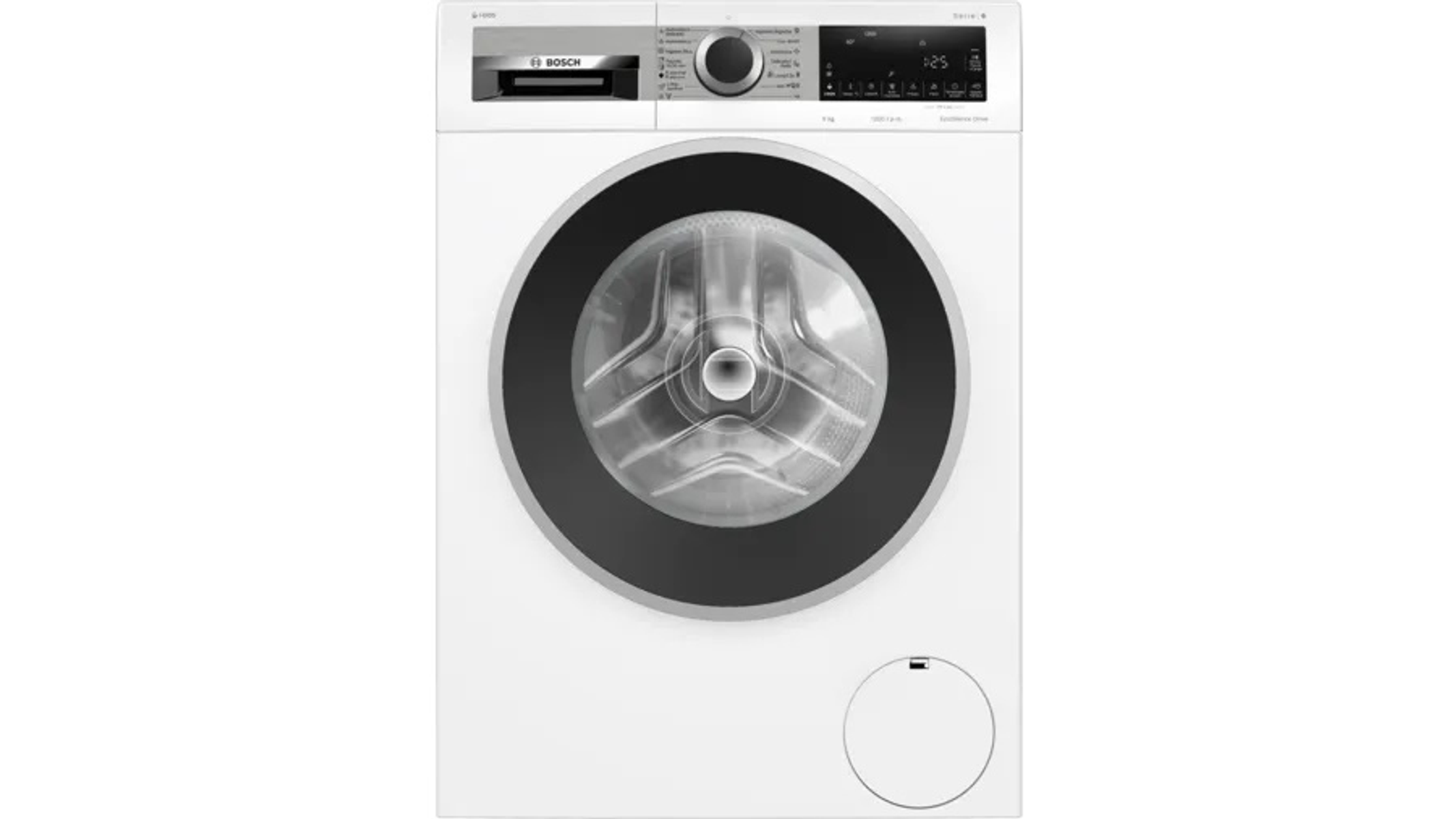 Lavadora carga frontal - WGG242A0ES BOSCH, 9 kg, 1151 rpm, 14 programas, Blanco