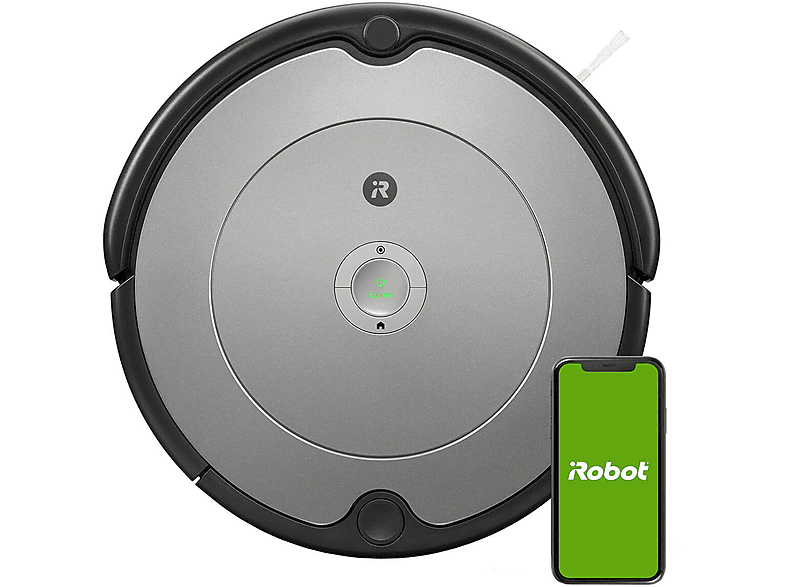 Robot aspirador  iRobot ROOMBA R697, 33 W, Autonomía 60 min, Aerovac,  Control por voz, Negro