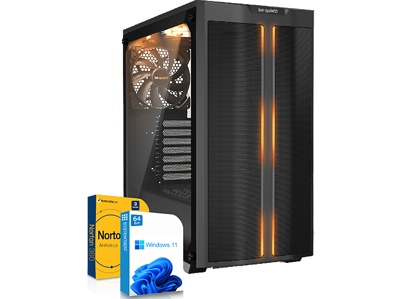 SYSTEMTREFF High-End Gaming AMD Ryzen 9 7950X, Windows 11 Pro, Gaming PC mit AMD Ryzen™ 9 Prozessor, 32 GB RAM, 1000 GB mSSD, NVIDIA GeForce RTX™ 4070