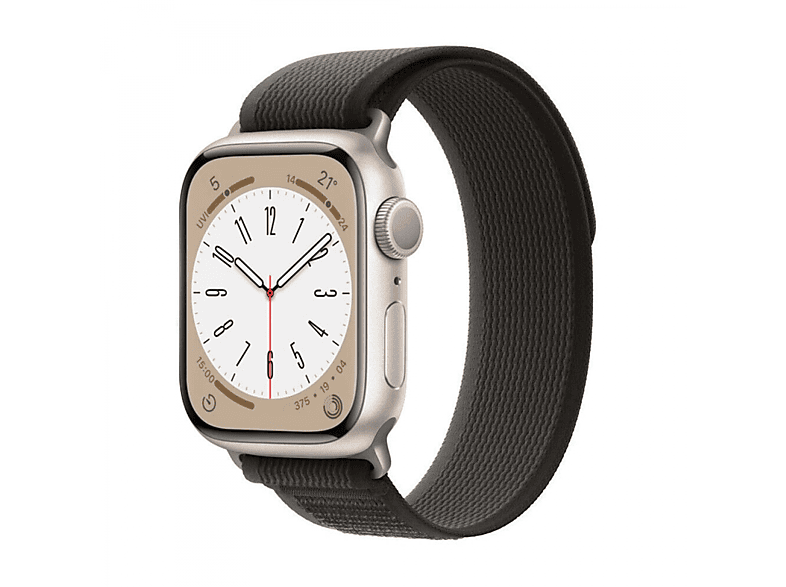 CASEONLINE Tactik, Smartband, Apple, 8 45mm, Grey Watch Blackroom