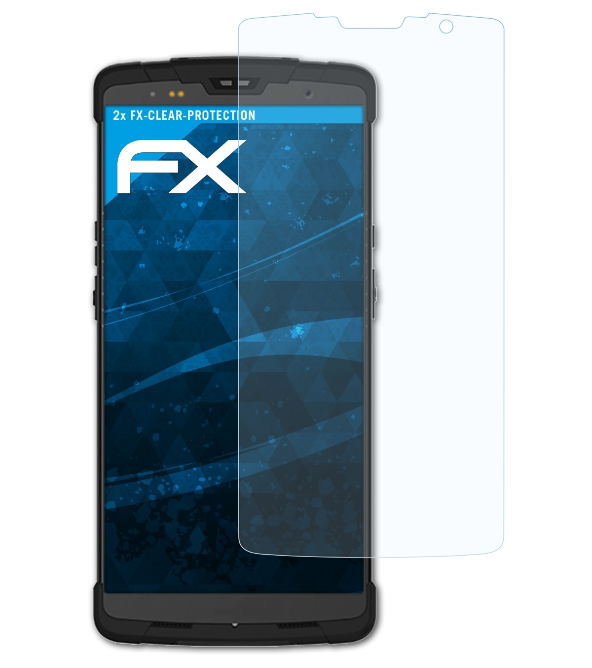 FX-Clear Lynx) Displayschutz(für Newland SD55 ATFOLIX 2x