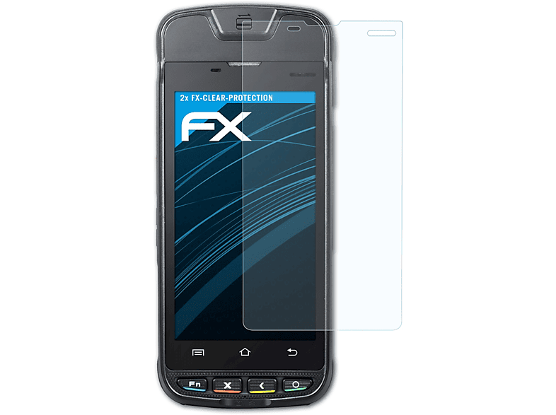 ATFOLIX 2x FX-Clear Displayschutz(für Urovo i9000S) | Schutzfolien & Schutzgläser