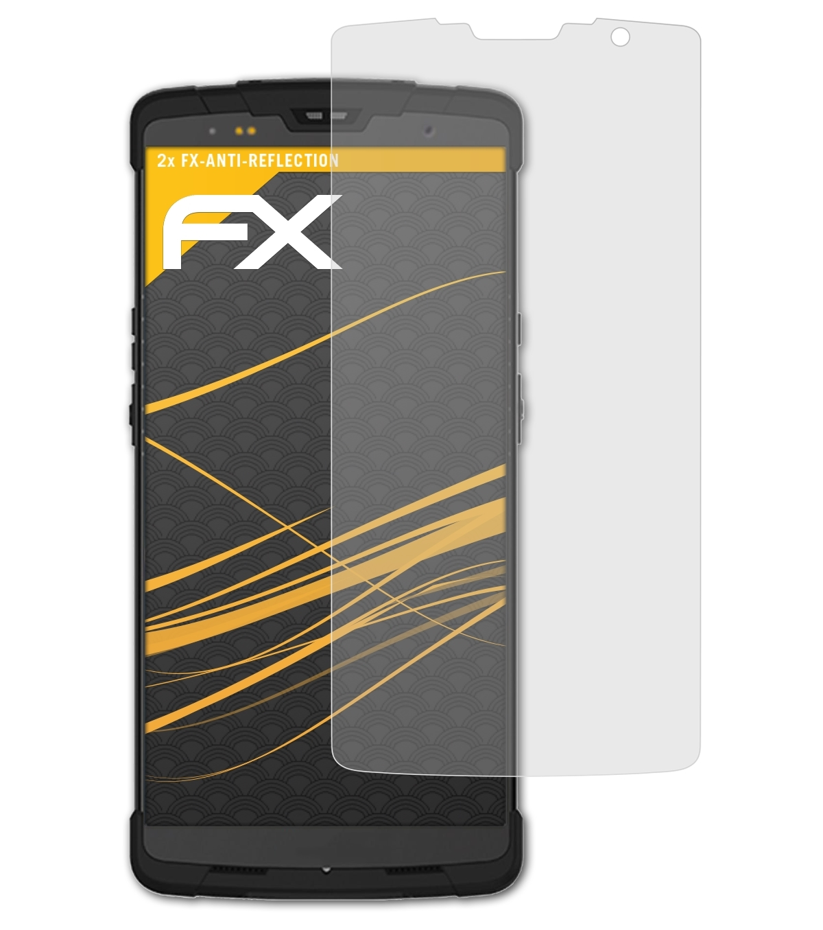 ATFOLIX 2x FX-Antireflex Displayschutz(für SD55 Lynx) Newland
