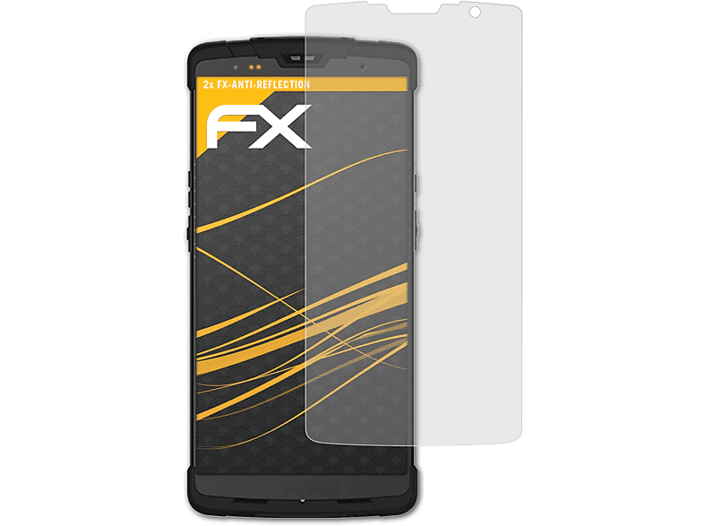 ATFOLIX 2x FX-Antireflex Displayschutz(für SD55 Lynx) Newland