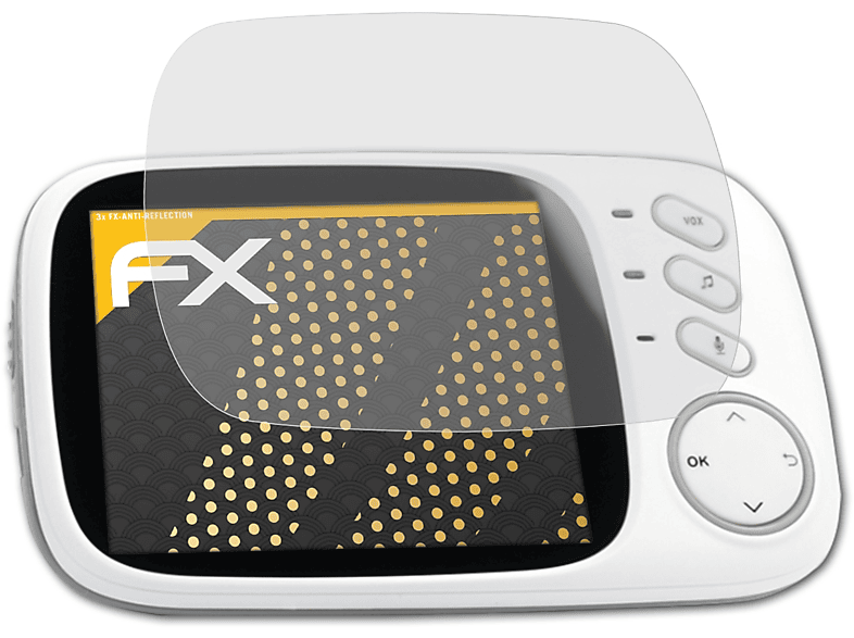 ATFOLIX 3x FX-Antireflex Xblitz 500) Displayschutz(für Kinder