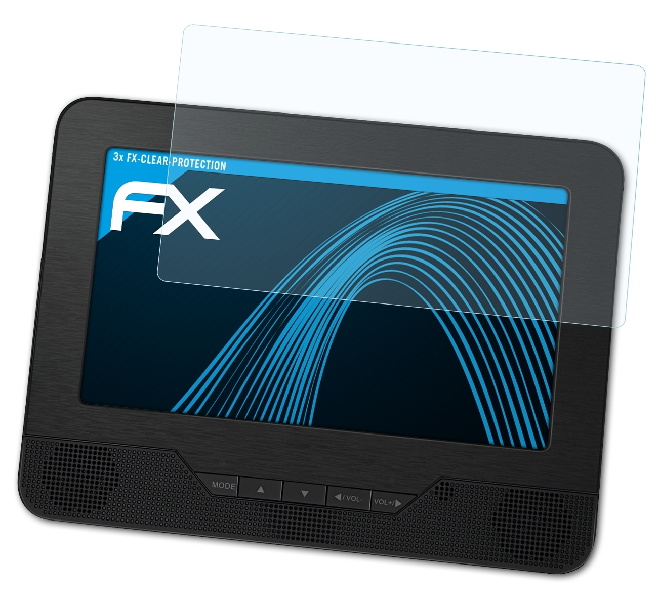 FX-Clear ATFOLIX 3x Sencor Dual) Displayschutz(für 7771 SPV