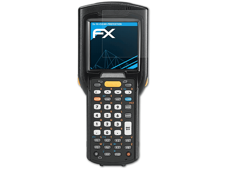 ATFOLIX 3x FX-Clear Displayschutz(für MC3200) Zebra