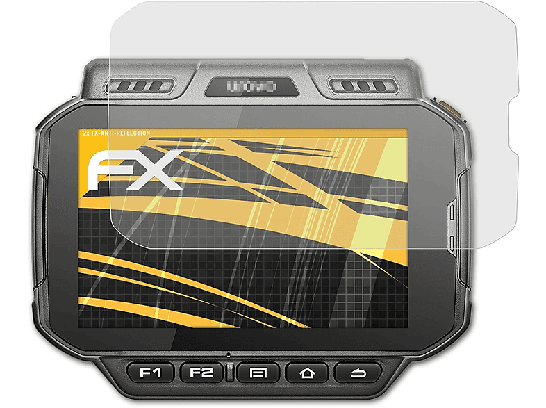 ATFOLIX 2x FX-Antireflex Displayschutz(für U2) Urovo