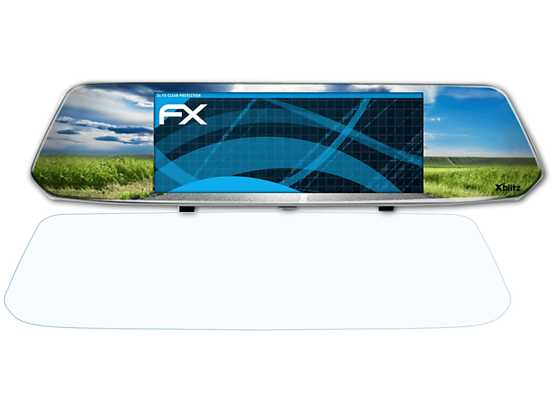 Displayschutz(für View ATFOLIX Park 3x FX-Clear Xblitz 2)