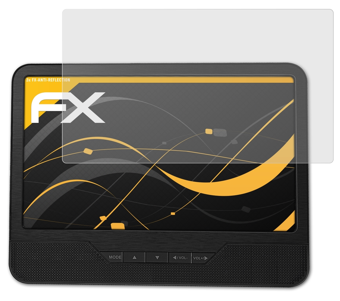 ATFOLIX 3x FX-Antireflex 7971 Sencor Dual) Displayschutz(für SPV