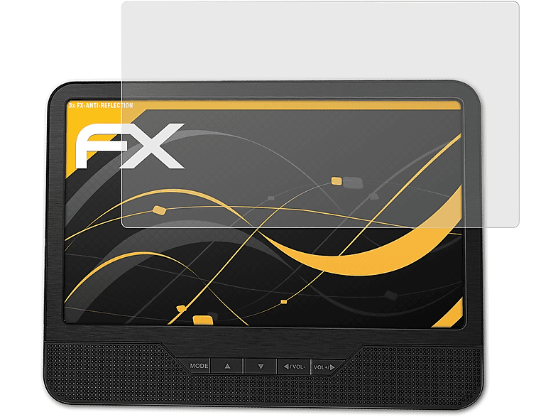 SPV Dual) 3x FX-Antireflex ATFOLIX 7971 Displayschutz(für Sencor
