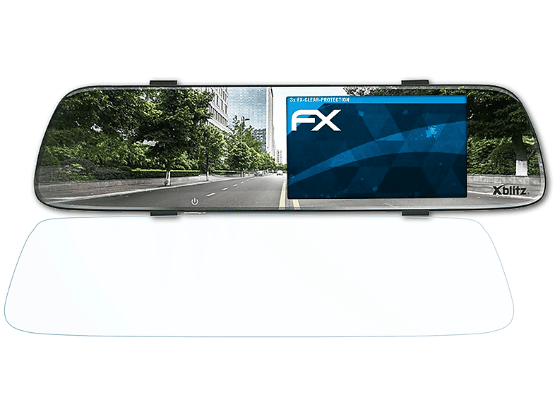 ATFOLIX 3x Xblitz Prism) FX-Clear Displayschutz(für
