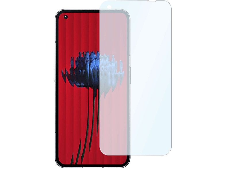 SLABO 2x Panzerschutz Shockproof Phone Nothing (1)) Displayschutz(für
