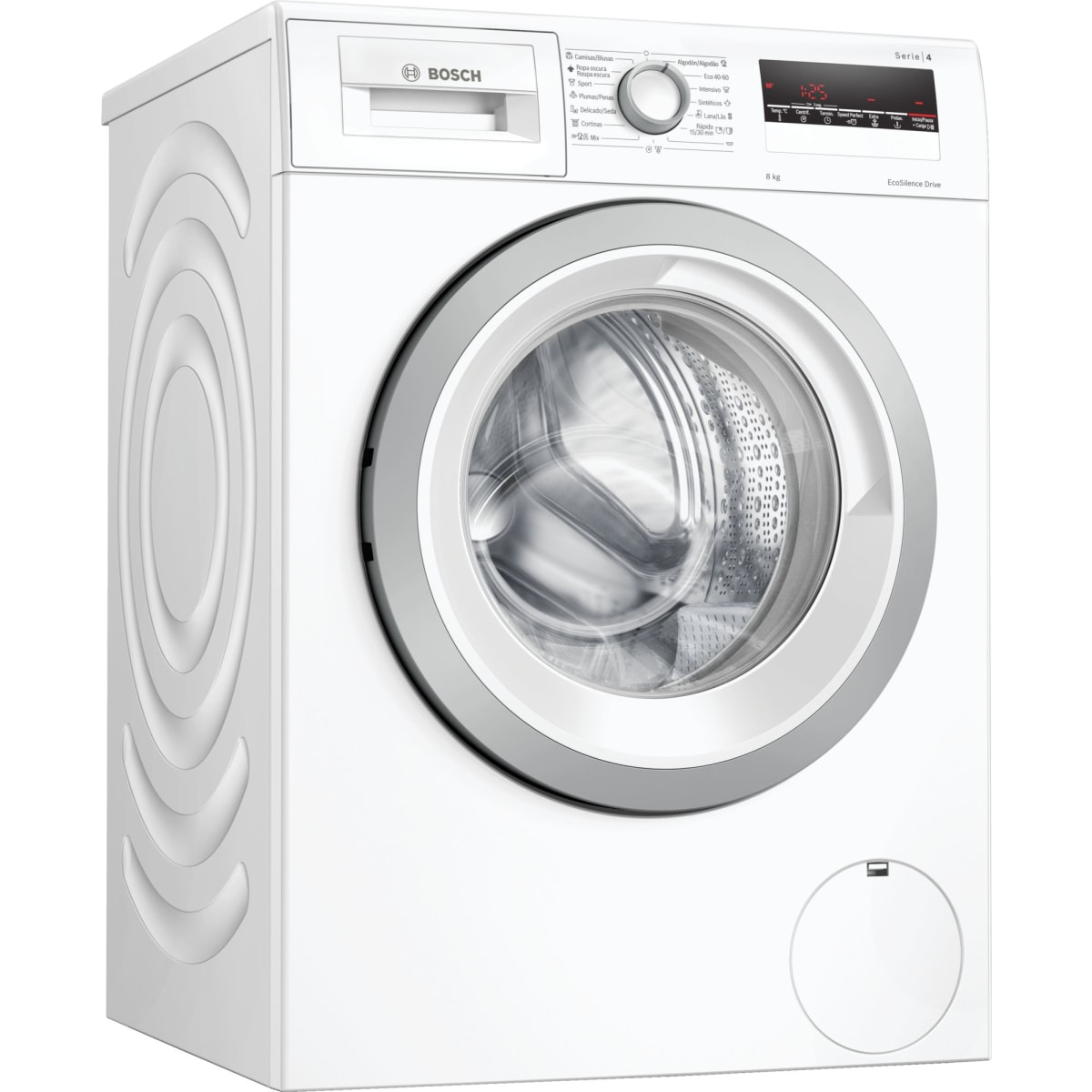 Lavadora Carga Frontal - WAN28281ES BOSCH, 8 kg, Blanco