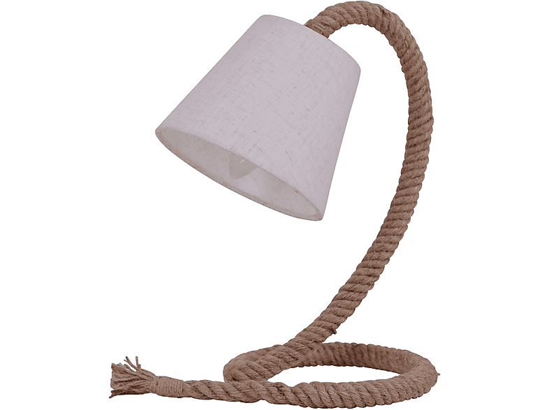 Näve Leuchten Kerami Tischleuchte Mia – Keramik, Weiß, 21x21x31 Cm, Max. 40W, Ohne Leuchtmittel