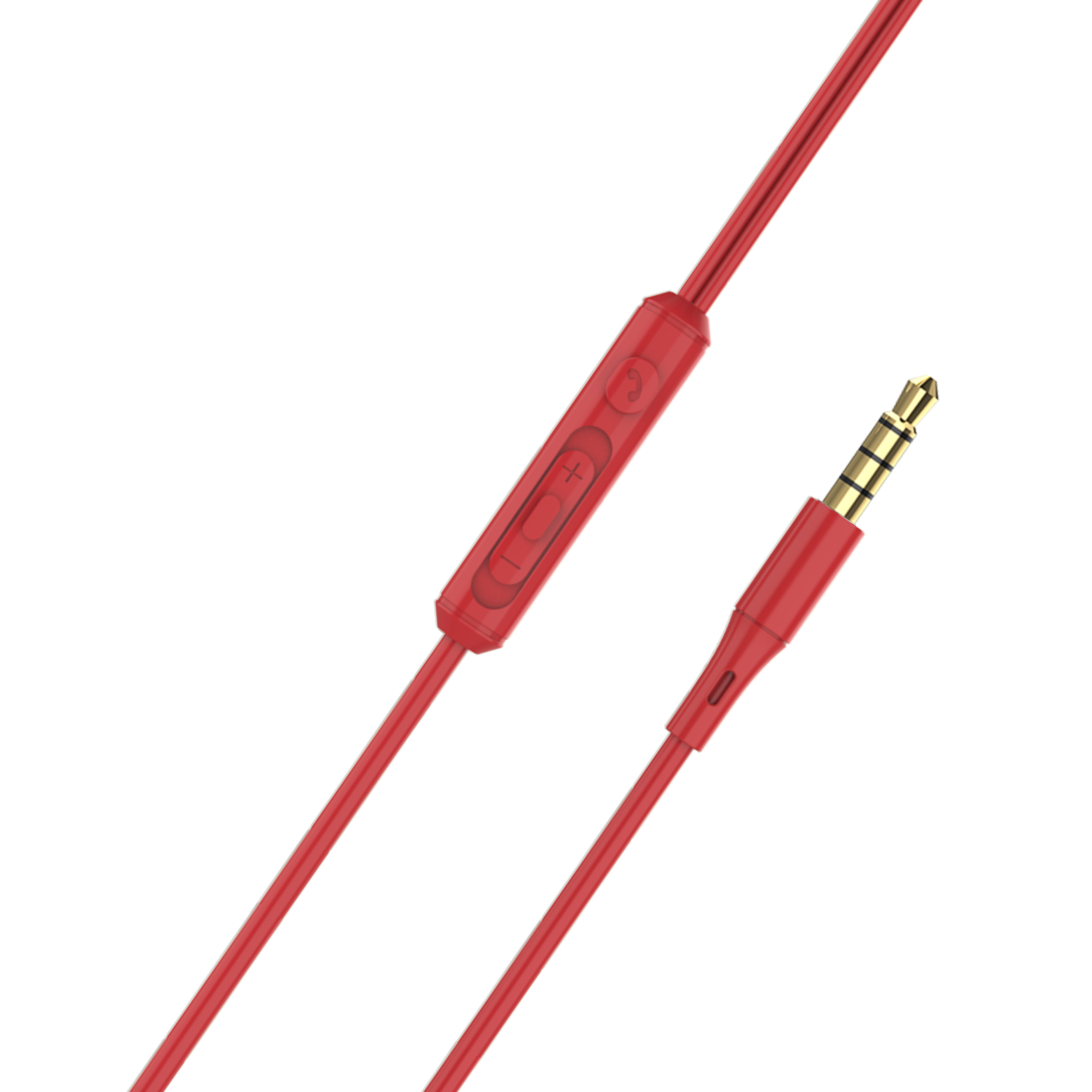TELLUR Basis-Gamma, In-ear Kopfhörer Kabelgebundener Rot