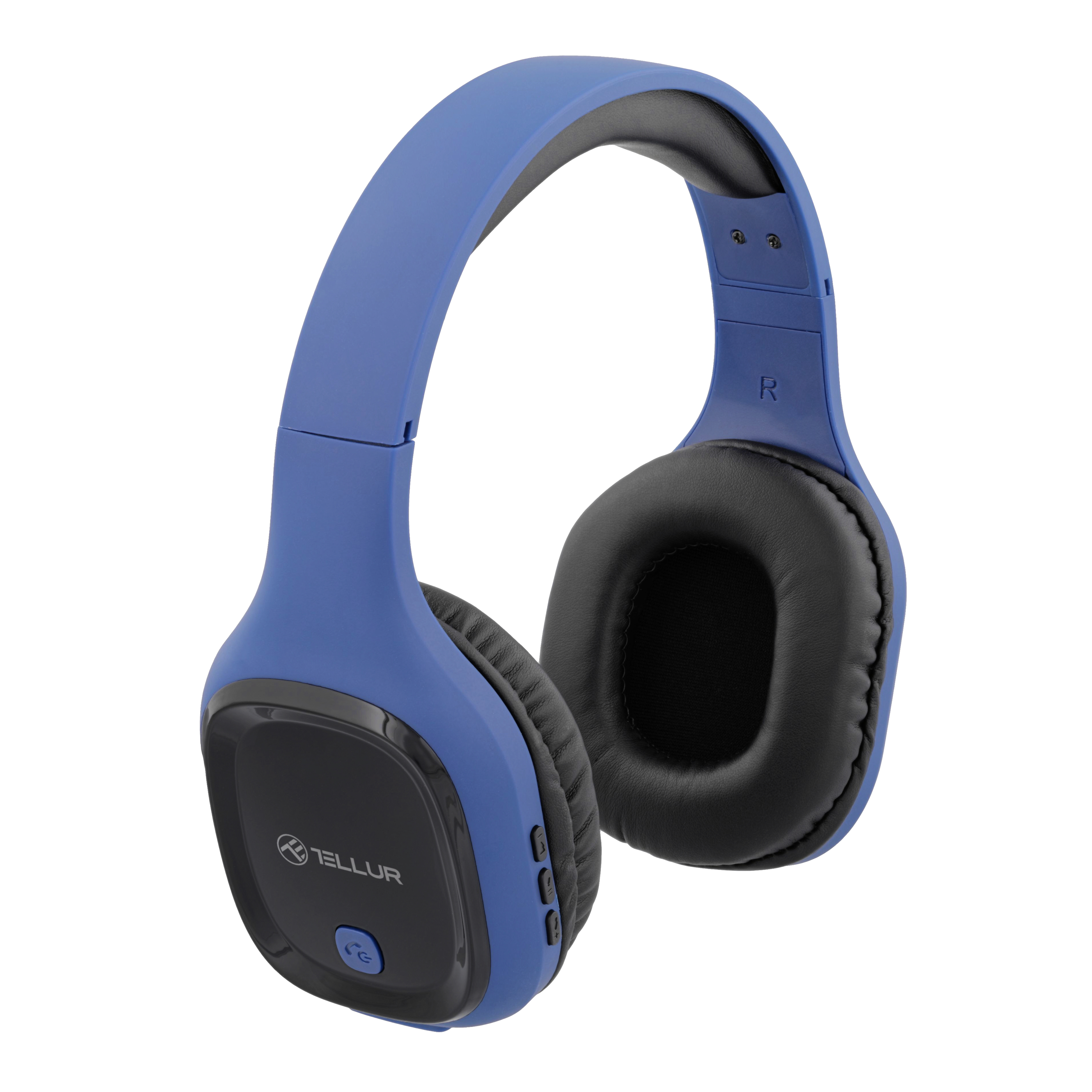 TELLUR Over-Ear Pulse, Bluetooth Kopfhörer Blau Over-ear