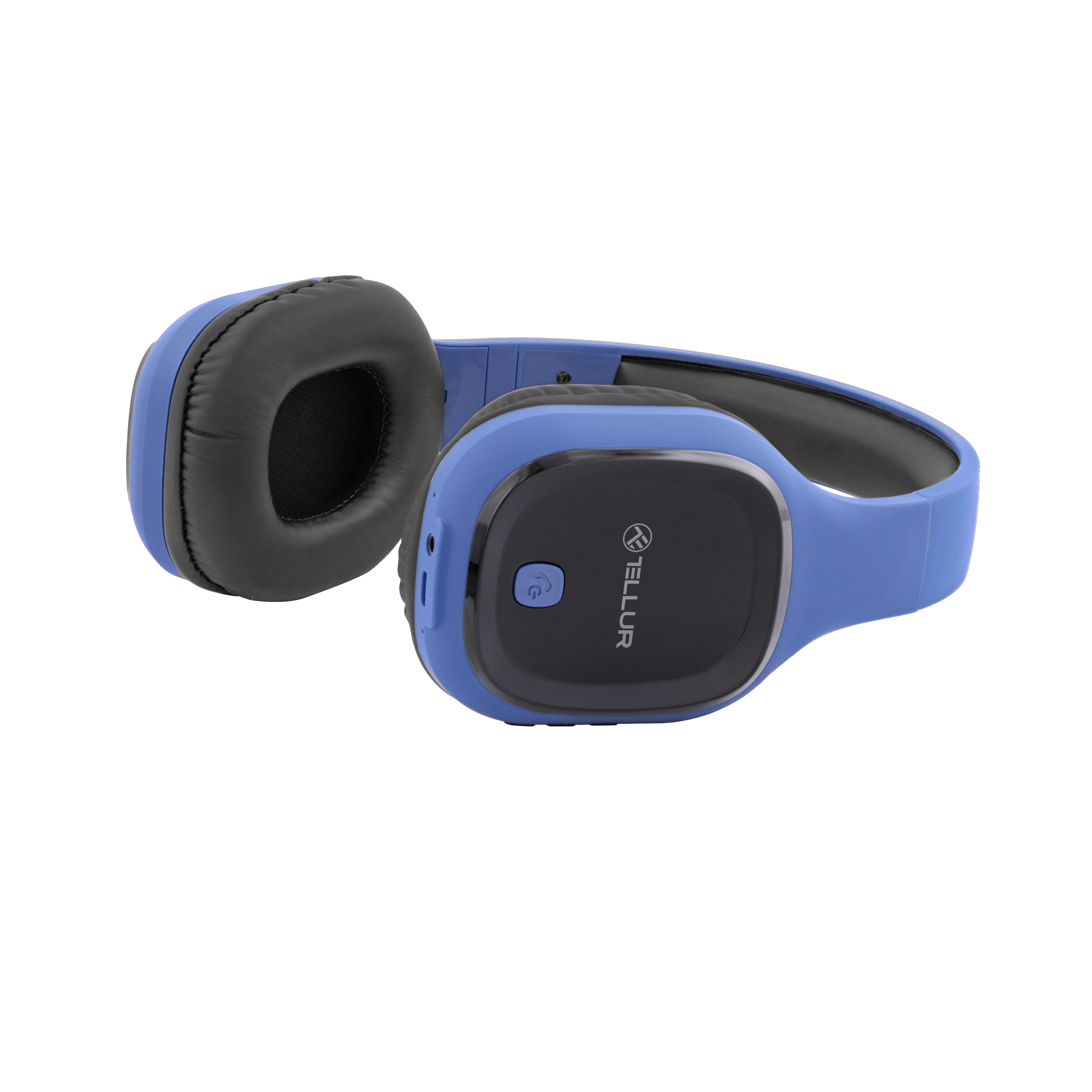 TELLUR Over-Ear Pulse, Bluetooth Kopfhörer Blau Over-ear