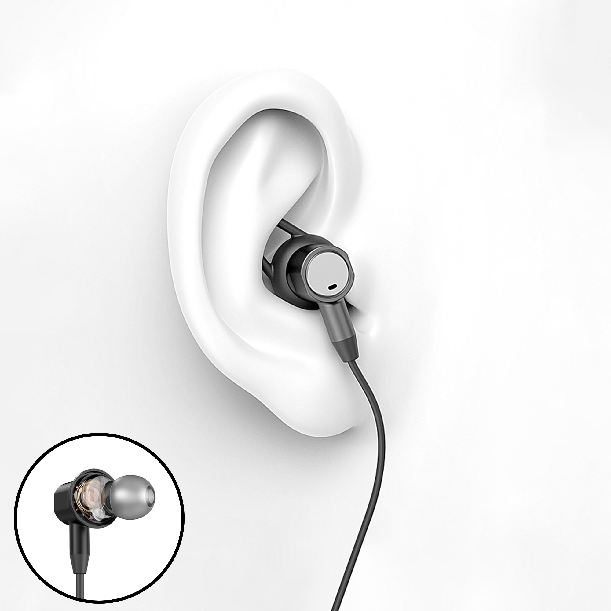 TELLUR In-Ear Ego, Kopfhörer In-ear Bluetooth Schwarz
