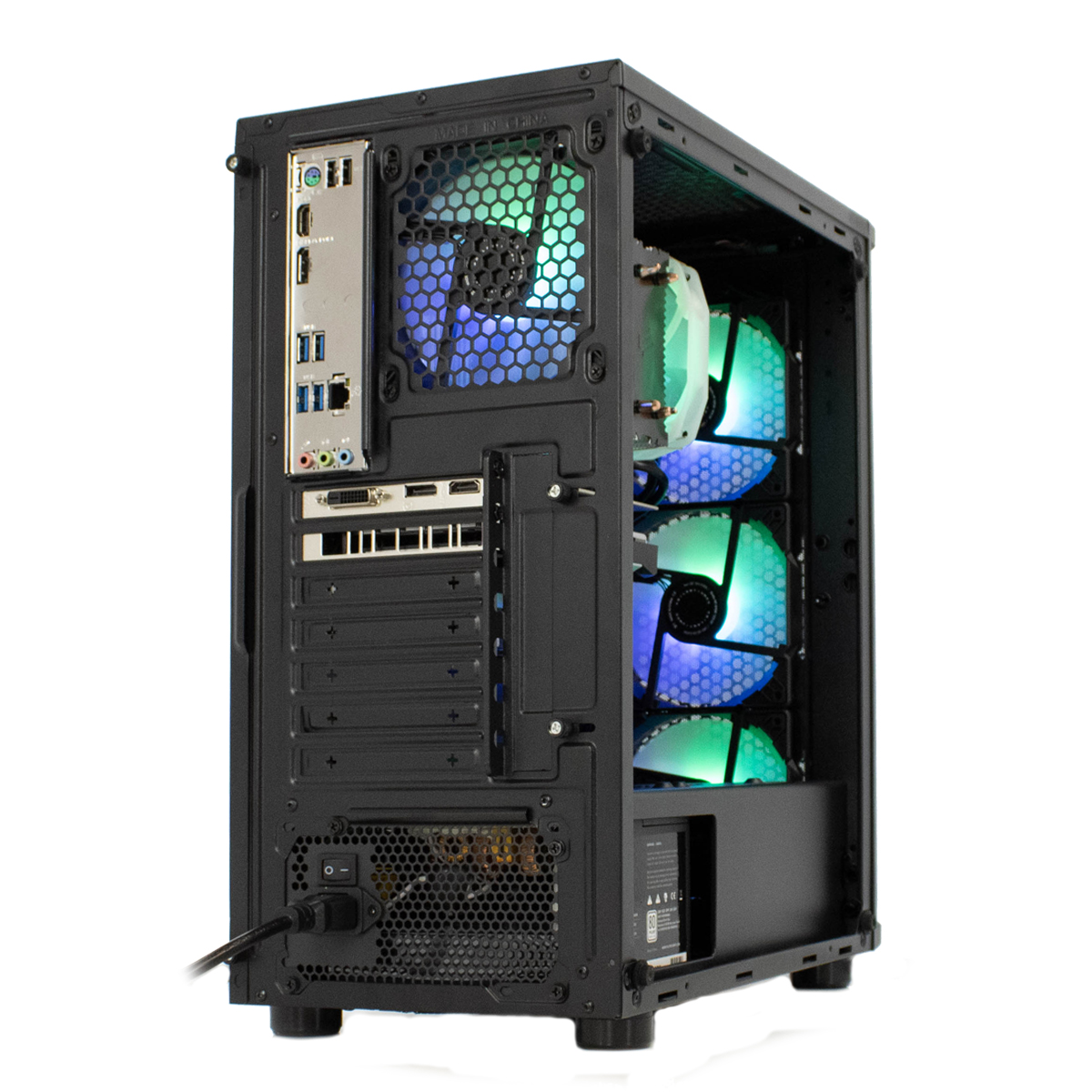 SCREENON Y24684-S1, Gaming PC, RAM, 1630 GB GTX GB SSD, NVIDIA GeForce 8 240