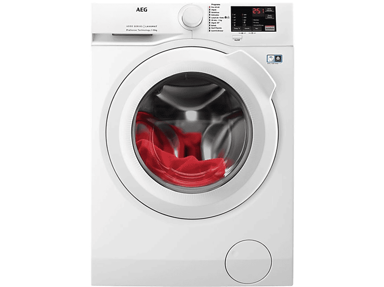 Lavadora Aeg L6FBI147P 10 kg 1400 rpm
