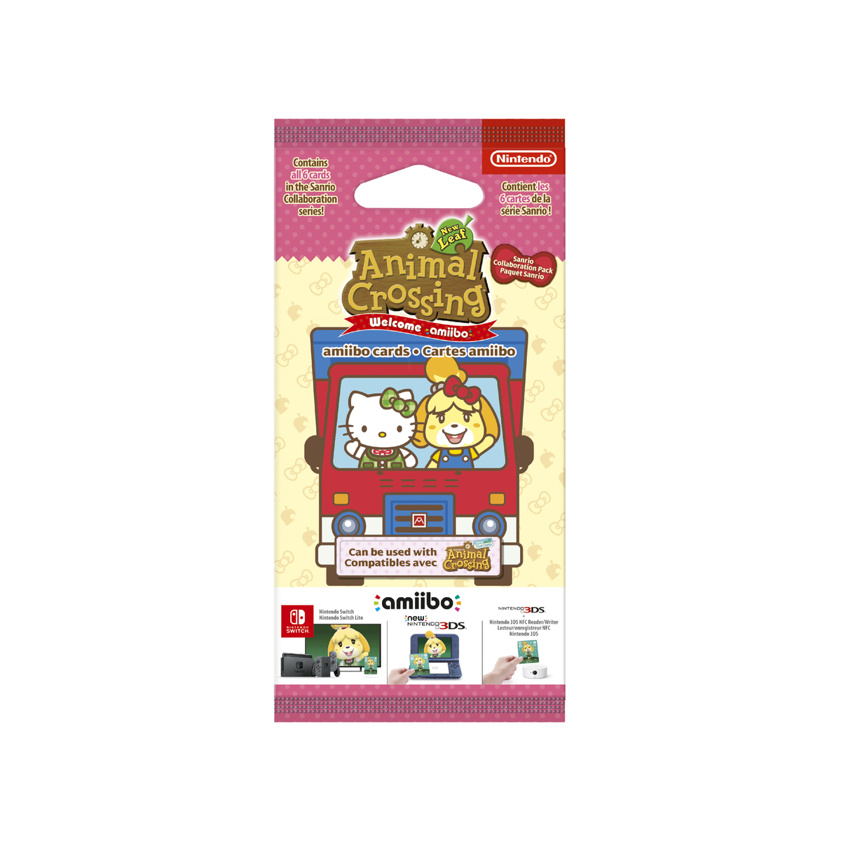 6 Crossing - amiibo Karten Animal Sanrio -