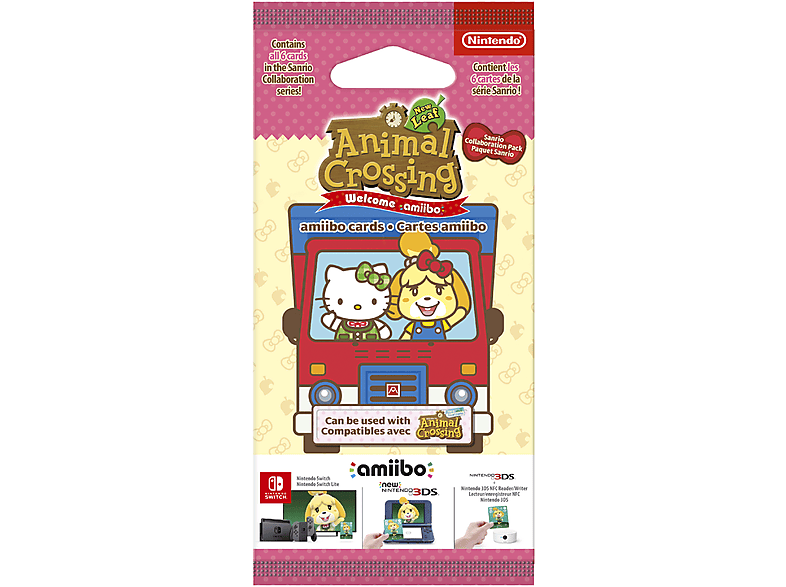 amiibo - Animal Crossing - Sanrio 6 Karten