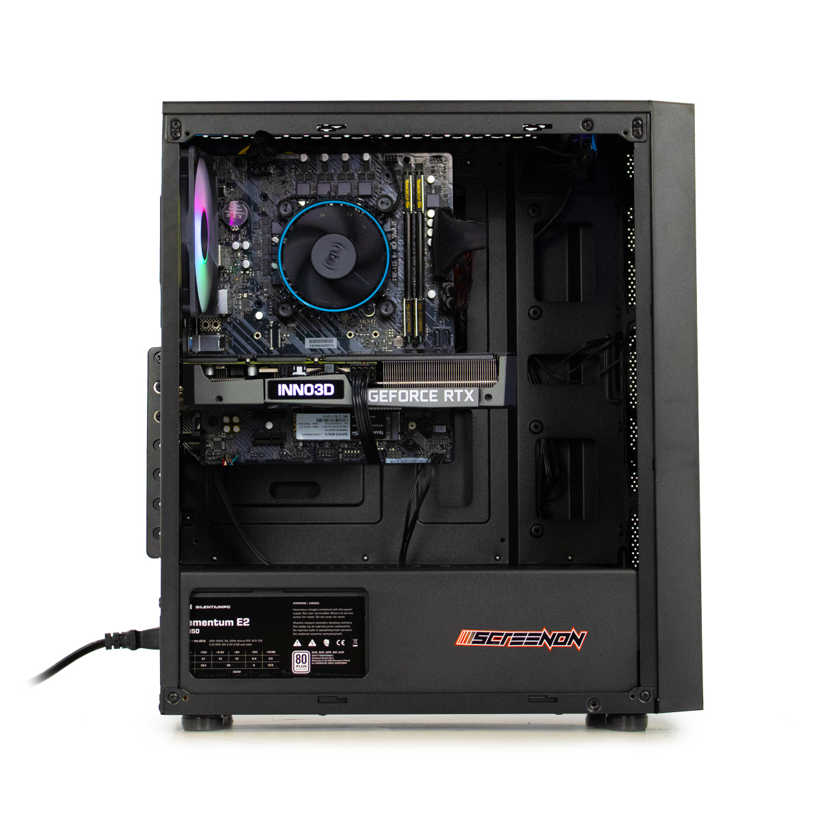 SCREENON Gamer Set Radeon Vega – RAM, Komplett GB Gaming GB 240 3 SSD, K3, AMD – PC PC, RX 8 Gaming