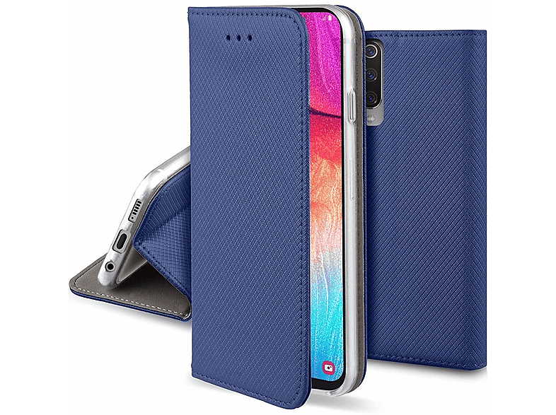 COFI Buch Tasche, Bookcover, Samsung, Galaxy Xcover 6 Pro, Blau