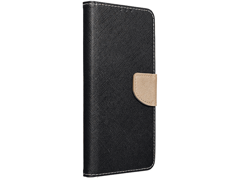 COFI Xiaomi, Buch Redmi Tasche, Bookcover, 10c, Schwarz-Gold