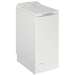 Lavadora carga superior- INDESIT BTW L60400 IT, 6 kg, Blanco