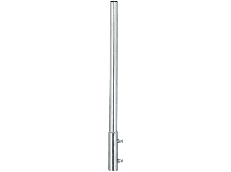 Ø Mastaufsatz verzinkt Stahl PREMIUMX 48mm Silber 100cm Mastverlängerung, Mastverlängerung