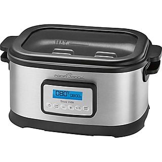 Olla de cocción lenta - PROFICOOK SV1112, 8.5 l, Plata