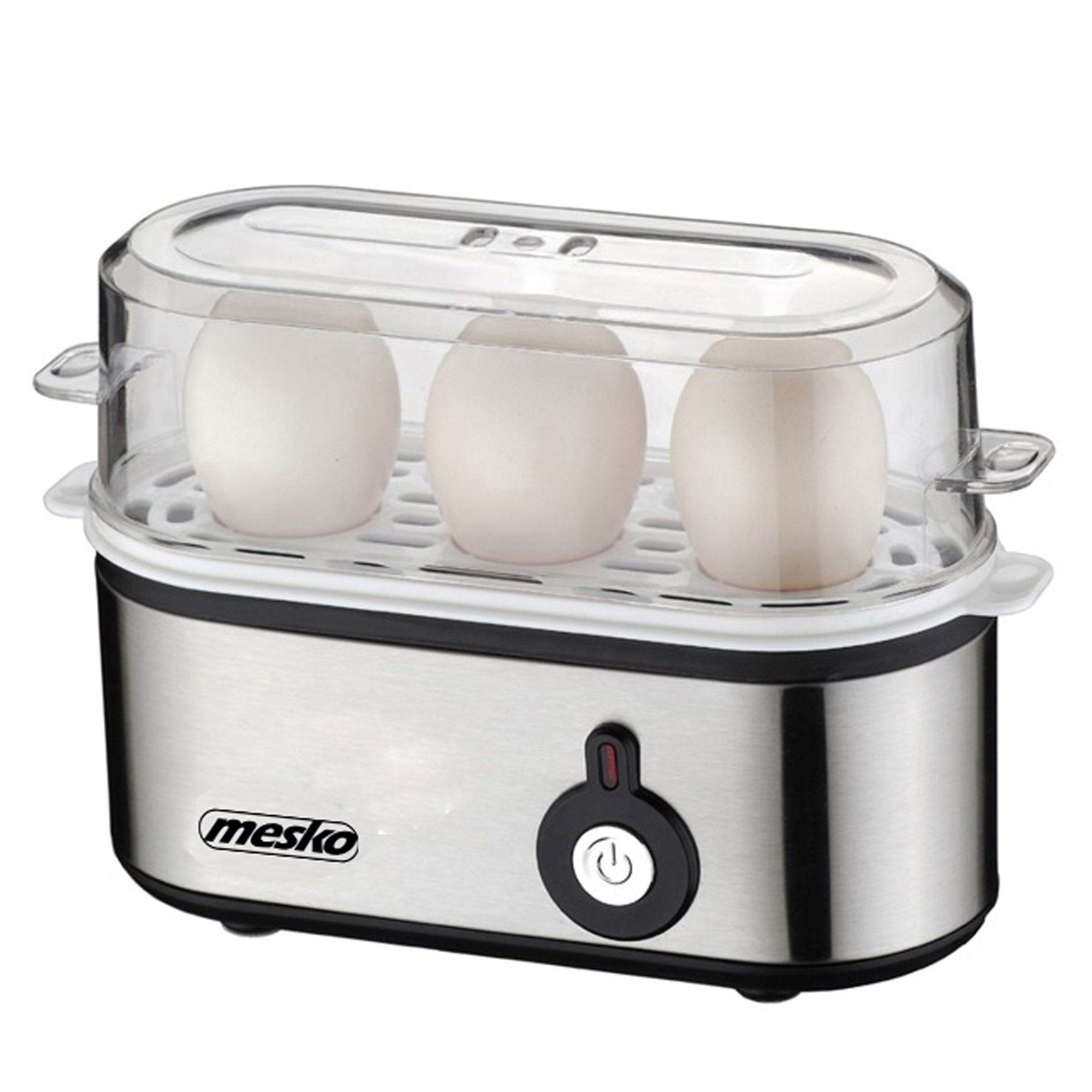 Cuece huevos - MS 4485 MESKO, Plata