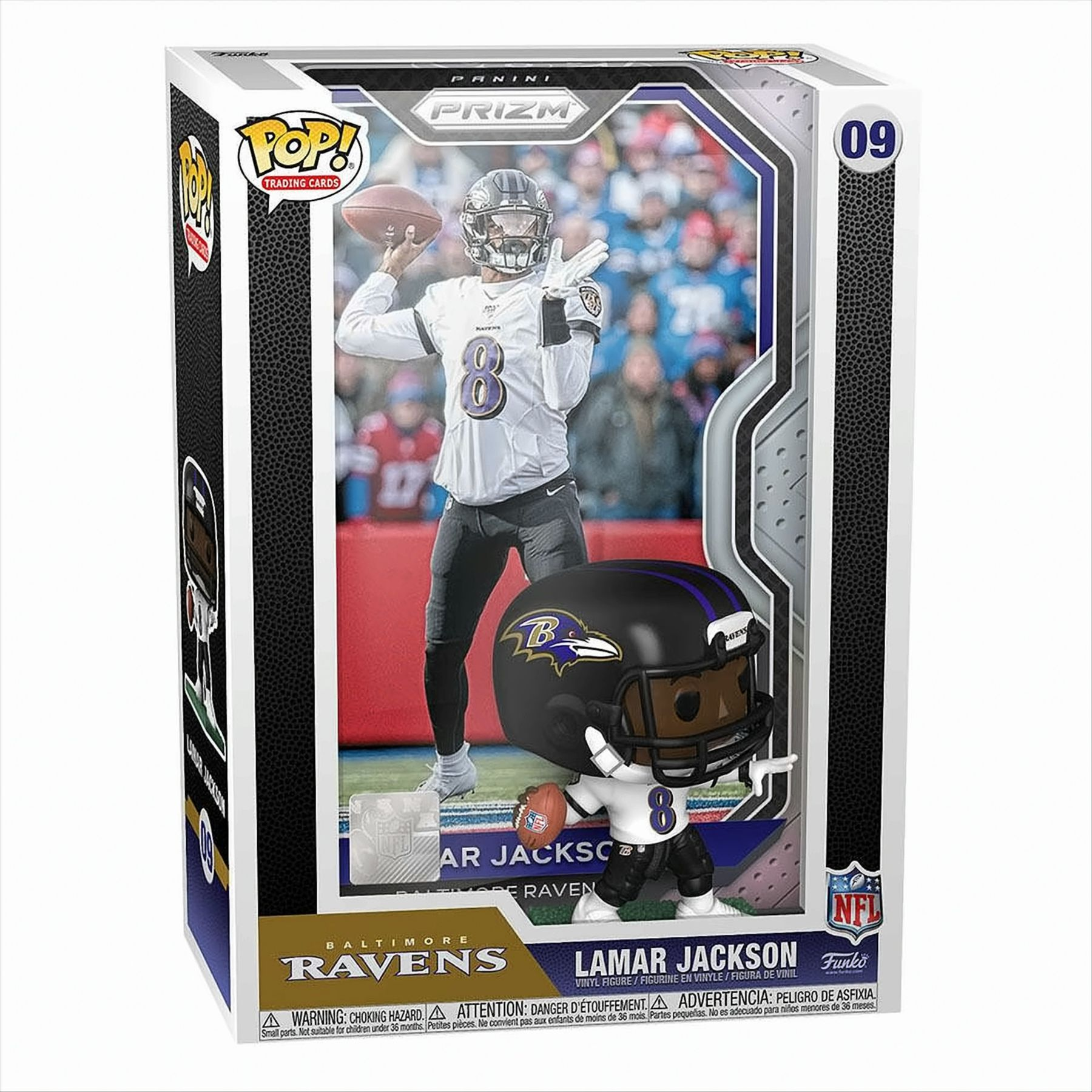 - - Trading Card Jackson POP NFL Lamar